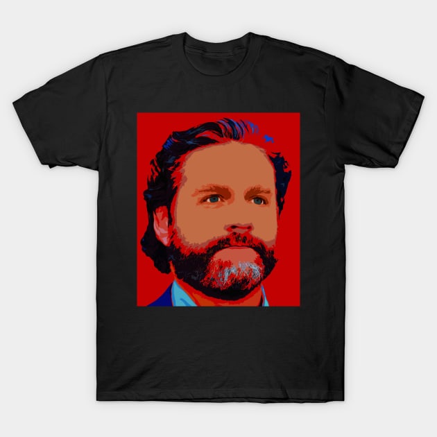 zach galifianakis T-Shirt by oryan80